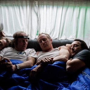 7 Uomini a mollo: Jean-Hugues Anglade, Mathieu Amalric, Guillaume Canet, Benoît Poelvoorde, Philippe Katerine in una scena