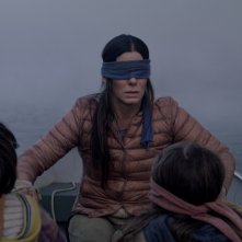 Bird Box: Sandra Bullock in una scena del film