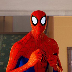 Spider-Man: Un nuovo universo, una scena con i supereroi 'aracnidi'