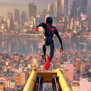 Spider-Man: Un nuovo universo, una scena del film