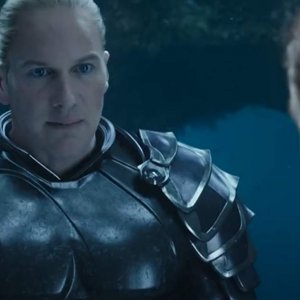 Aquaman: Patrick Wilson in una scena del comic-movie