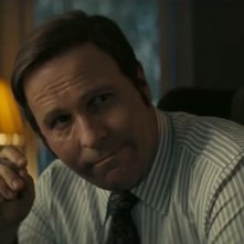 Vice - L'uomo nell'ombra: Christian Bale in un momento del film