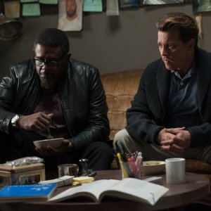 City of Lies - L'ora della verità: Forest Whitaker e Johnny Depp in una scena