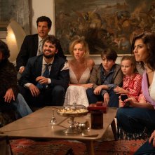 Attenti al gorilla: il cast in una scena del film