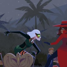 Carmen Sandiego: una scena della serie targata Netflix