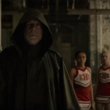 Glass:  Bruce Willis in una scena drammatica del film