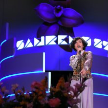 Io sono Mia: Serena Rossi durante una scena del film