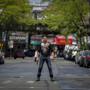The Punisher: Jon Bernthal in un momento della seconda stagione