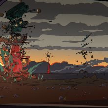 Ancora un giorno: una scena del film sperimentale, in parte animato