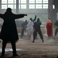 Polar: una scena d'azione del film