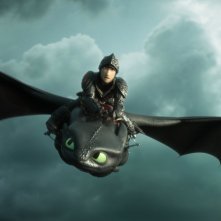 Dragon Trainer - Il Mondo Nascosto: Hiccup in volo con Sdentato