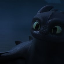 Dragon Trainer - Il Mondo Nascosto: un primo piano di Sdentato