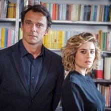 Non Mentire: Alessandro Preziosi e Greta Scarano in un'immagine promozionale