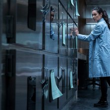 L'esorcismo di Hannah Grace: Shay Mitchell durante una scena