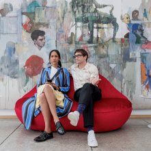 Velvet Buzzsaw: Jake Gyllenhaal, Zawe Ashton in una scena