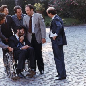 Una scena del film Compagni di Scuola di Carlo Verdone