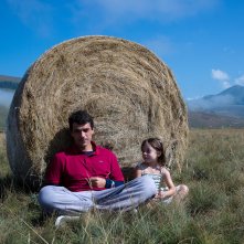 Copperman: Luca Argentero durante un momento del film