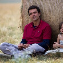 Copperman: Luca Argentero durante una scena