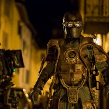 Copperman: Luca Argentero sul set del film