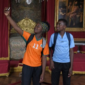 Il Professore cambia scuola: Abdoulaye Diallo, Tabono Tandia in una scena