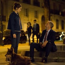 Parlami di te: Fabrice Luchini, Rebecca Marder in una scena