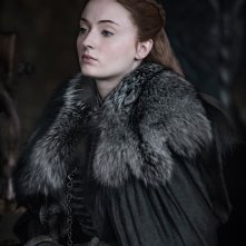 Il Trono di Spade 8: Sophie Turner è Sansa in una foto dell'ultima stagione