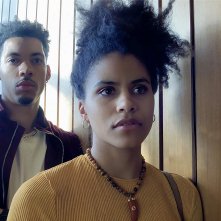 High FLying Bird: Melvin Gregg, Zazie Beetz in una scena