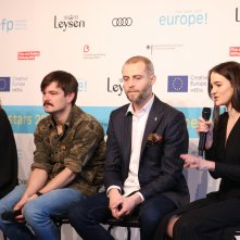 Berlino: un istante della presentazione dell'European Shooting Stars