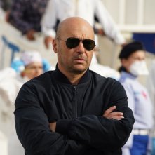 Il Commissario Montalbano: Luca Zingaretti durante una scena dell'episodio L'altro capo del filo