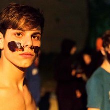 La paranza dei bambini: il primo piano di uno dei protagonisti del film