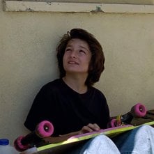 Mid90s: Sunny Suljic durante una scena