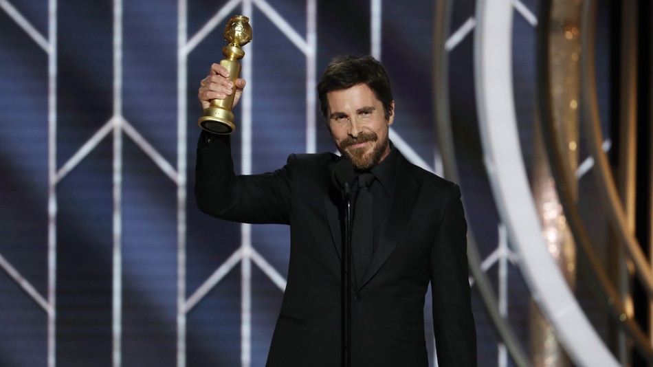 Christian Bale Golden Globes 2018