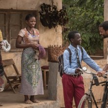 Il ragazzo che catturò il vento: una scena con Maxwell Simba  e Chiwetel Ejiofor