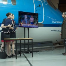 Modalità aereo: una scena del film con Paolo Ruffini