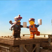 The Lego Movie 2: Una nuova avventura: Emmet e Wyldstyle in una scena