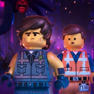 The Lego Movie 2: Una nuova avventura: Emmet e Rex in una scena