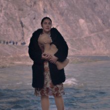 God Exists, Her Name Is Petrunya: Zorica Nusheva in una scena del film