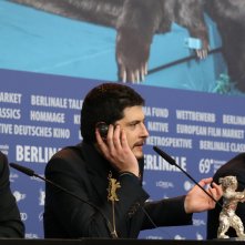 Berlino 2019: Roberto Saviano, Maurizio Braucci e Claudio Giovanessi alla conferenza di premiazione