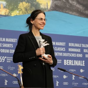 Berlino 2019: Angela Schanelec alla conferenza dei premiati