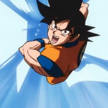 Dragon Ball Super: Broly - Il Film: Goku si lancia in un attacco