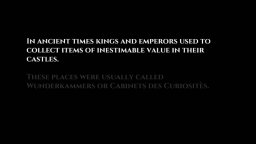 Wunderkammer - La stanza delle meraviglie