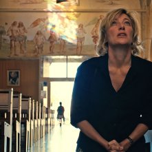I Villeggianti: Valeria Bruni Tedeschi durante una scena del film