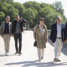 Non sposate le mie figlie! 2: Christian Clavier, Chantal Lauby, Noom Diawara, Frédéric Chau, Ary Abittan, Medi Sadoun in una scena del film