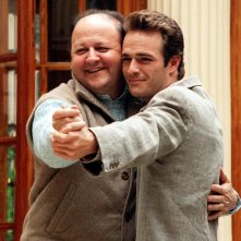 Luke Perry e Massimo Boldi in Vacanze di Natale '95