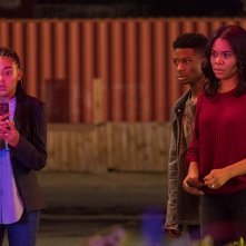 Il coraggio della verità: Regina Hall, Amandla Stenberg durante una scena