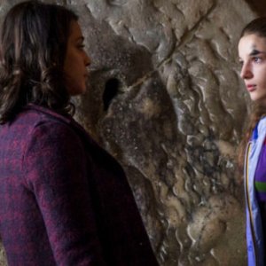 La fuga: Lisa Ruth Andreozzi durante una scena del film