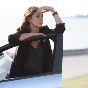 Il silenzio dell'acqua: Ambra Angiolini in una scena