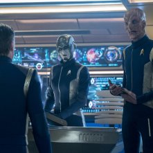 Star Trek: Discovery, Doug Jones e Hannah Cheesman in una scena dell'episodio If Memory Serves