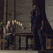 The Walking Dead: Melissa McBride con Khary Payton nell'episodio Chokepoint