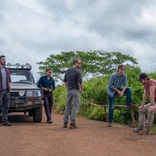 Triple Frontier: una scena con Ben Affleck, Pedro Pascal, Charlie Hunnam, Oscar Isaac e Garrett Hedlund